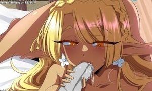 Horny Elf Girl Sucks Your Cock! [ASMR Roleplay][Monster Girl]