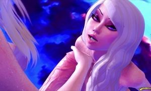 Blondes and psychedelic sex (Part 5) Remastered - Animation