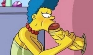 The Simpsons - Marge Fucked on valentines Comic Porn Parody