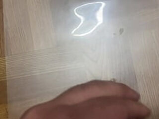 Asian boy gasping masturbation