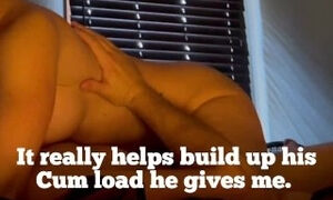 Bull builds up & pumps his load in me while Cuckold Hubby waits…