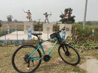 Today from kamakaguri to kumaragram solo ride