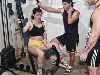Me and My Stepbrother Went to the Gym Just to Fuck the Hot Instructor