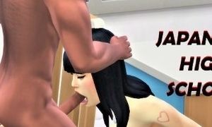 (Sim4) Filles corÃ©ennes vierges sexy  Hardcore  Monster Dick  Anime non censurÃ© - Porno HD viral