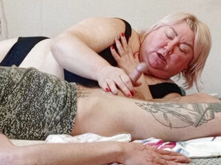Mother-in-law sucks my dick during a break