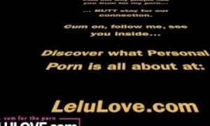 Babe does holiday makeup & outfit then masturbates & sucks & fucks to creampie on webcam - Lelu Love